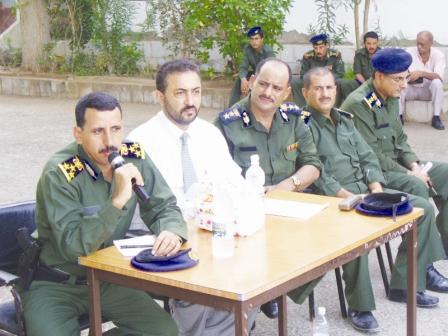 قيران يحاضر في نادي ضباط الشرطة